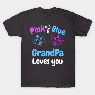 Pink or Blue Grandma Loves you T-Shirt